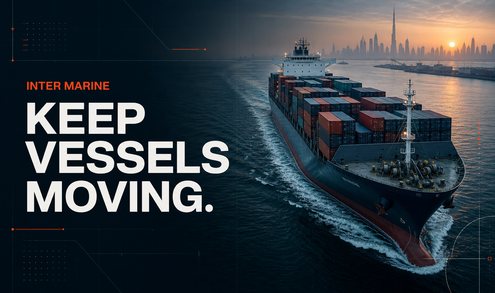 Inter Marine Modern website interface